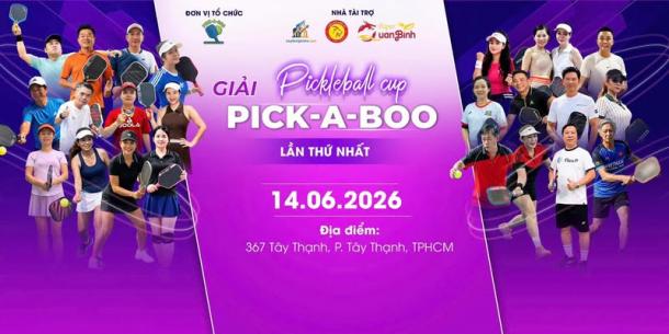 TÂY THẠNH LAND CHÍNH THỨC KHỞI ĐỘNG GIẢI PICKLEBALL CUP PICK-A-BOO LẦN THỨ NHẤT!