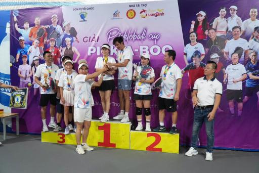 TÂY THẠNH LAND ĐÃ TỔ CHỨC THÀNH CÔNG RỰC RỠ GIẢI ĐẤU PICKLEBALL CUP PICK-A-BOO LẦN THỨ 1